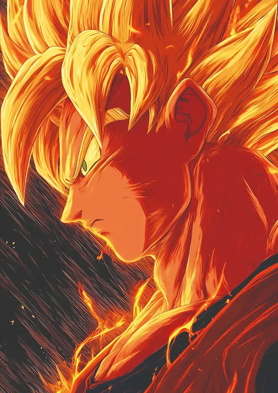 Colección de Cuadros Dragon Ball 5 | 15 Diseños para Elegir | A4 10