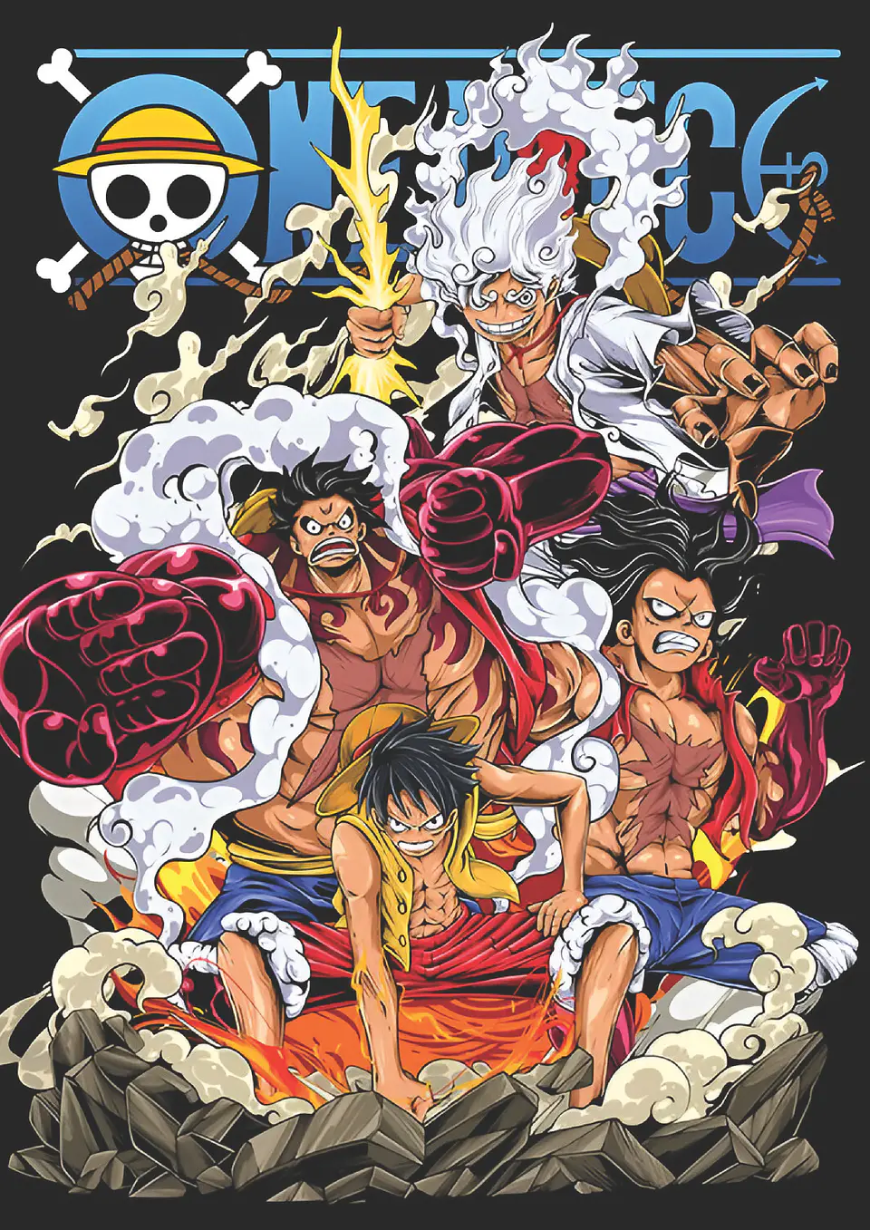 Colección de Cuadros One Piece | 15 Diseños para Elegir | A4 7
