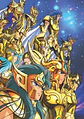 Colección de Cuadros Los Caballeros del Zodiaco | 15 Diseños para Elegir | A4 - Miniatura 3