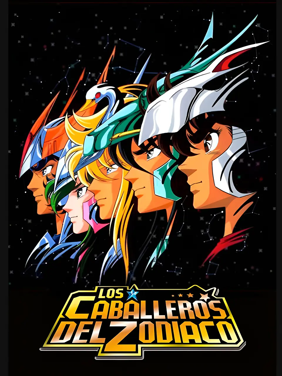 Colección de Cuadros Los Caballeros del Zodiaco | 15 Diseños para Elegir | A4 7