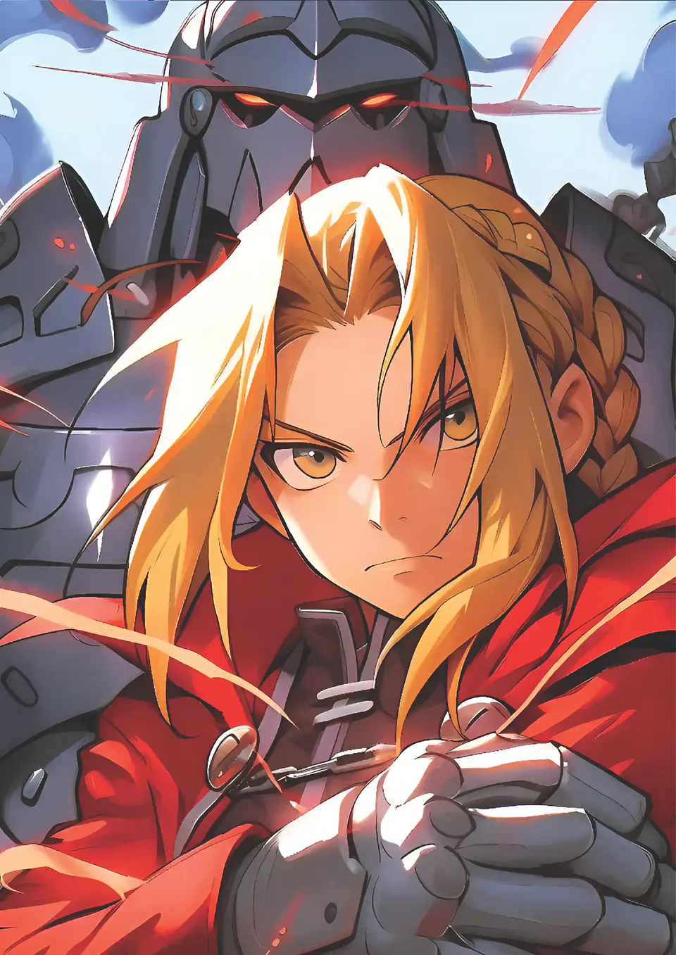Colección de Cuadros Fullmetal Alchemist | Diseños para Elegir | A4 2