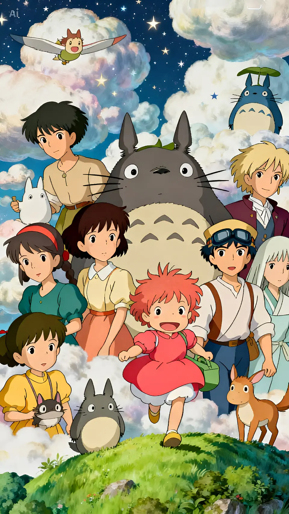 Colección de Cuadros Studio Ghibli | Diseños para Elegir | A4 5