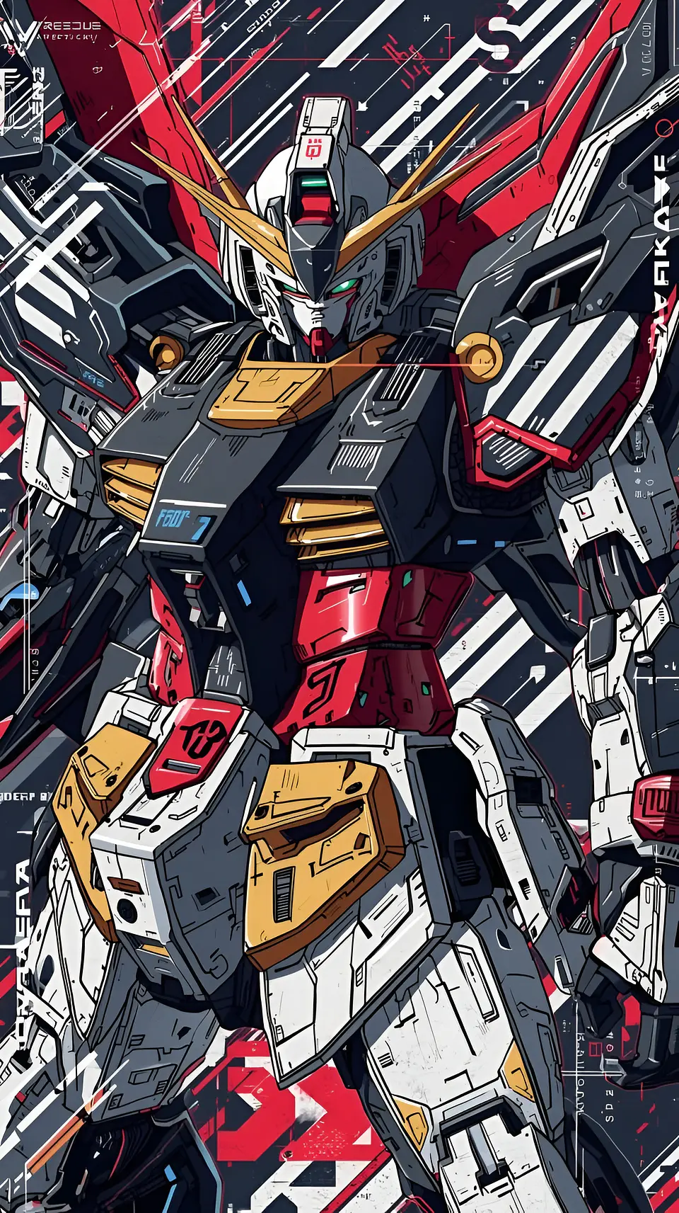 Colección de Cuadros Gundam | Diseños para Elegir | A4 10