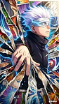 Colección de Cuadros Jujutsu Kaisen 4 | Diseños para Elegir | A4 - Miniatura 2