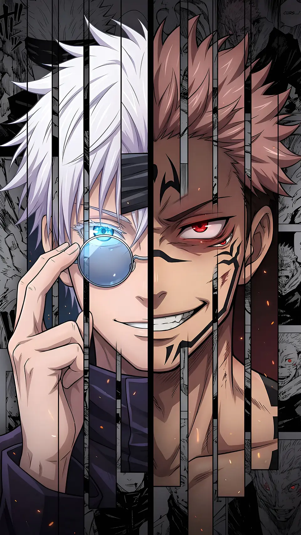 Colección de Cuadros Jujutsu Kaisen 4 | Diseños para Elegir | A4 8