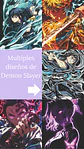 Colección de Cuadros Demon Slayer 1 | 15 Diseños para Elegir | A4 - Miniatura 1