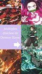 Colección de Cuadros Demon Slayer 3 | 15 Diseños para Elegir | A4 - Miniatura 1