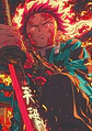 Colección de Cuadros Demon Slayer 4 | 15 Diseños para Elegir | A4 - Miniatura 16