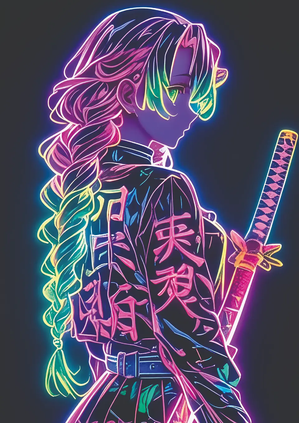 Colección de Cuadros Demon Slayer 4 | 15 Diseños para Elegir | A4 11