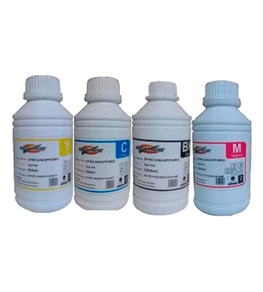 Tinta Dye Universal Para Hp Epson Canon Brother Por Litro