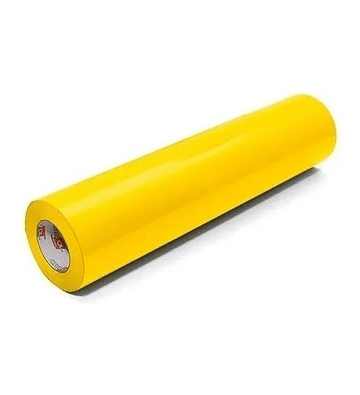 Vinilo Adhesivo Brillante Grafica X Rollo De 10 Mtrs X 61 Cm - Amarillo maiz