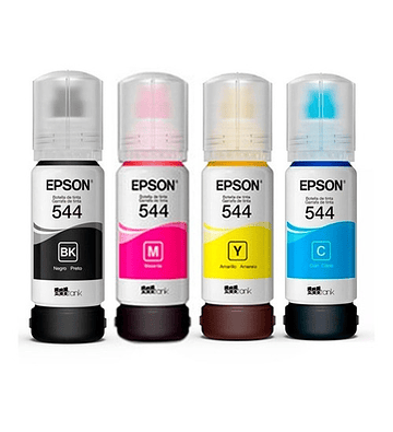 Pack De Tinta Epson 544 Original Para Ecotank L3110