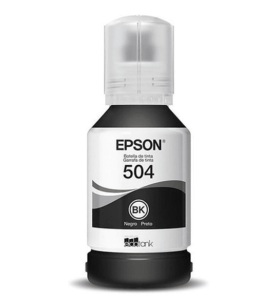 Tinta Botella Epson T504 70ml Ecotank 