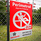 Aviso en base aluminio, Disuasiva Verisure Perimetro - Miniatura 4