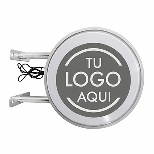 Rompetráfico Fijo redondo 40 cms de diametro con tu logo ambas caras