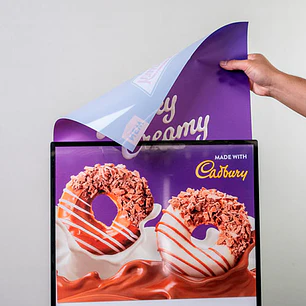 Caja de Luz 80 x 120 cms Impresa con tu Diseño