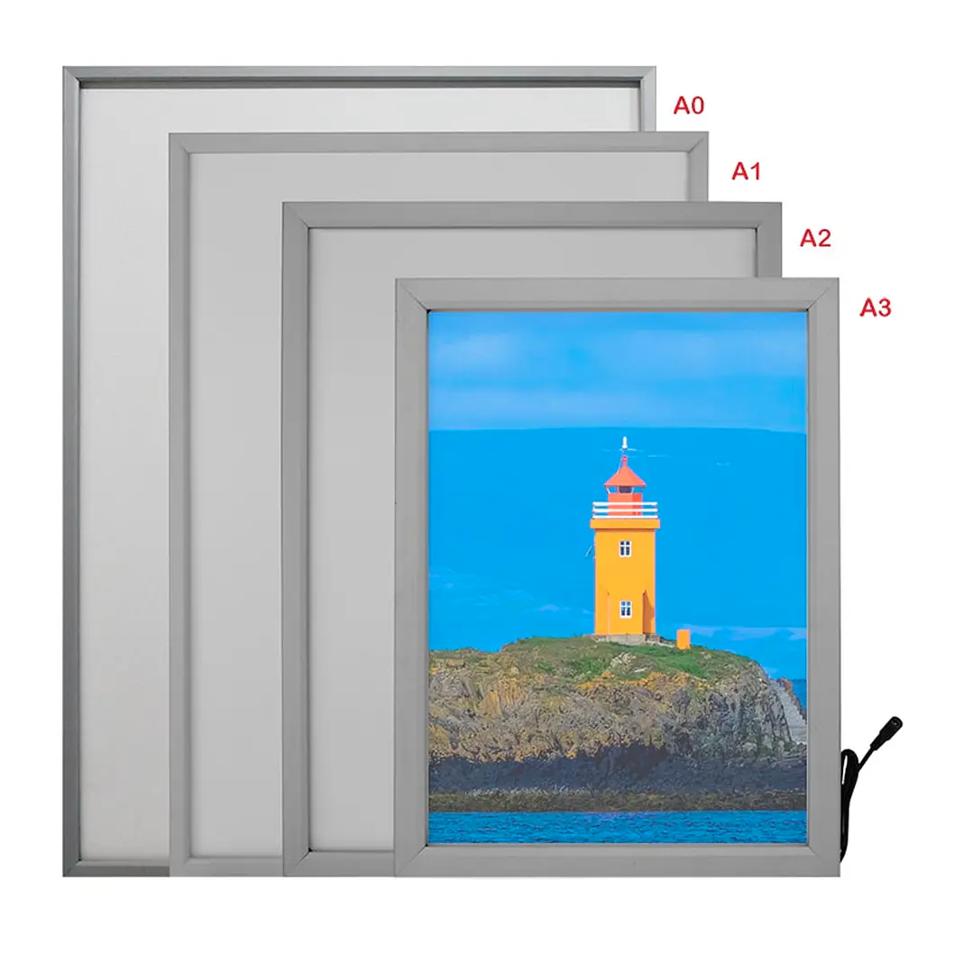 Caja de Luz 42 x 59 cms Impresa con tu Diseño 2
