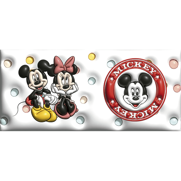 Tazón Mickey & Minnie 3D 2