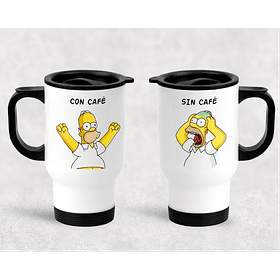 Mug Serie Con Café - Sin Café