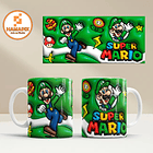 Tazón Luigi Mario Bros 3D 1