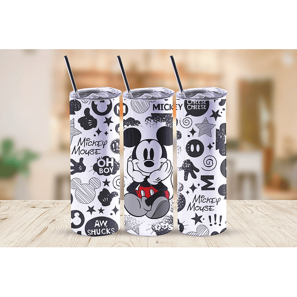 Vaso térmico 20 oz con diseño Mickey #3 1