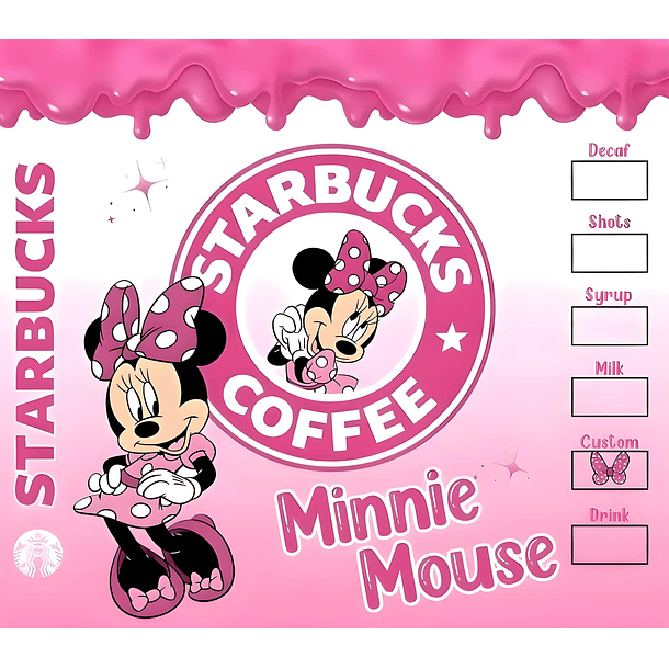 Vaso térmico 20 oz - Minnie Coffe 2