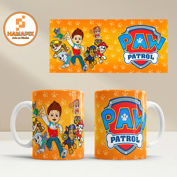 Tazón 11oz Paw Patrol #6