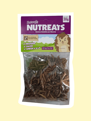 Larvas de Mosca Soldado 30 grs