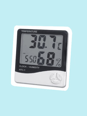 Termómetro ambiental digital