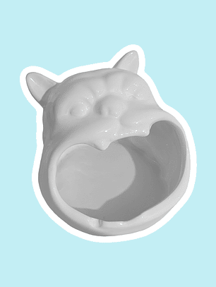 Refugio cerámica perro