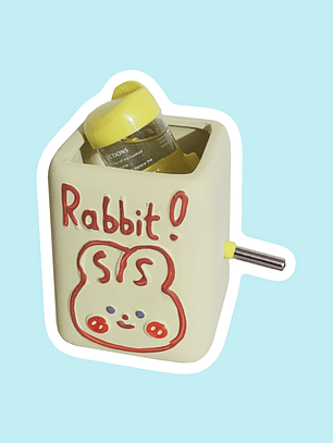 Portabebedero de cerámica grande