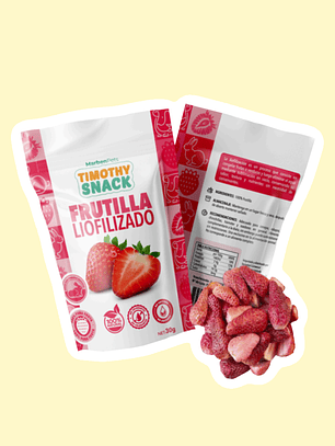 Frutilla Liofilizada 30 grs