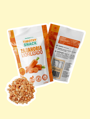 Zanahoria Liofilizada 30 grs