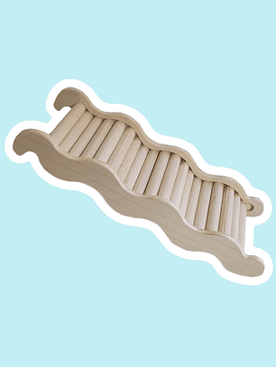 Puente de madera grande