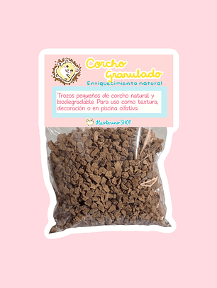 Sobre de textura Corcho granulado