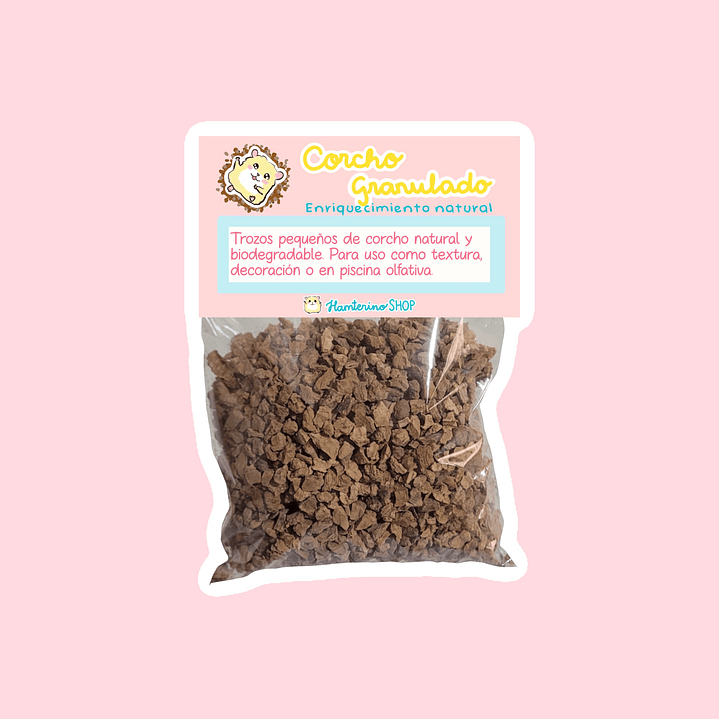 Sobre de textura Corcho granulado 1