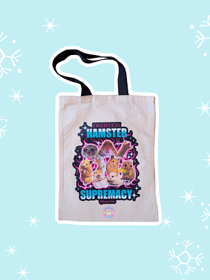 Bolsa Totebag Hámster supremacy