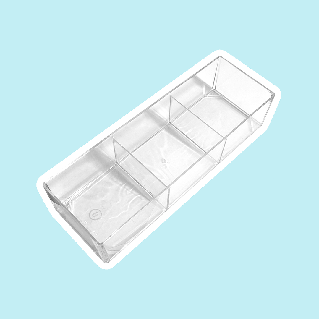 Recipiente acrílico múltiple texturas 1