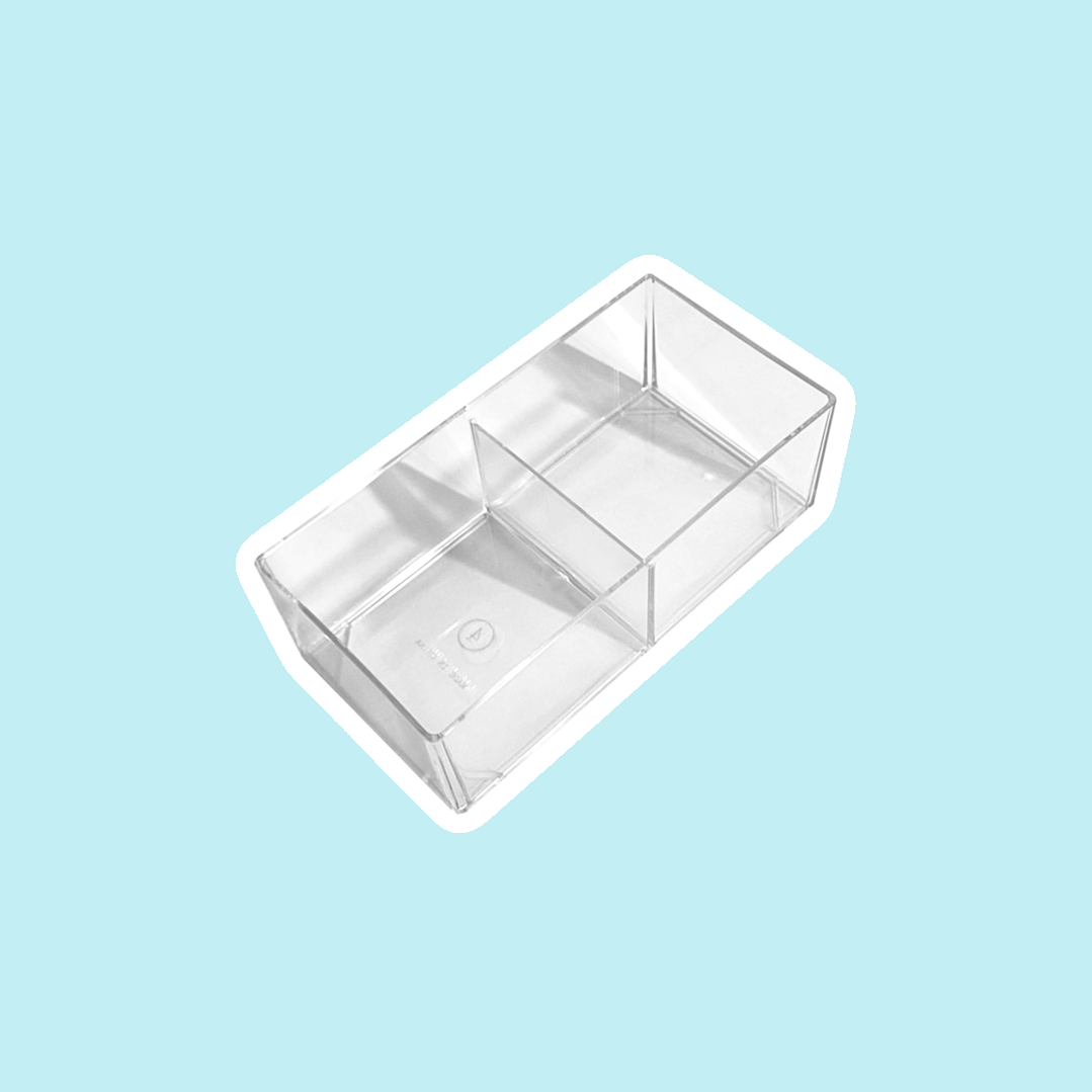 Recipiente acrílico múltiple texturas 2