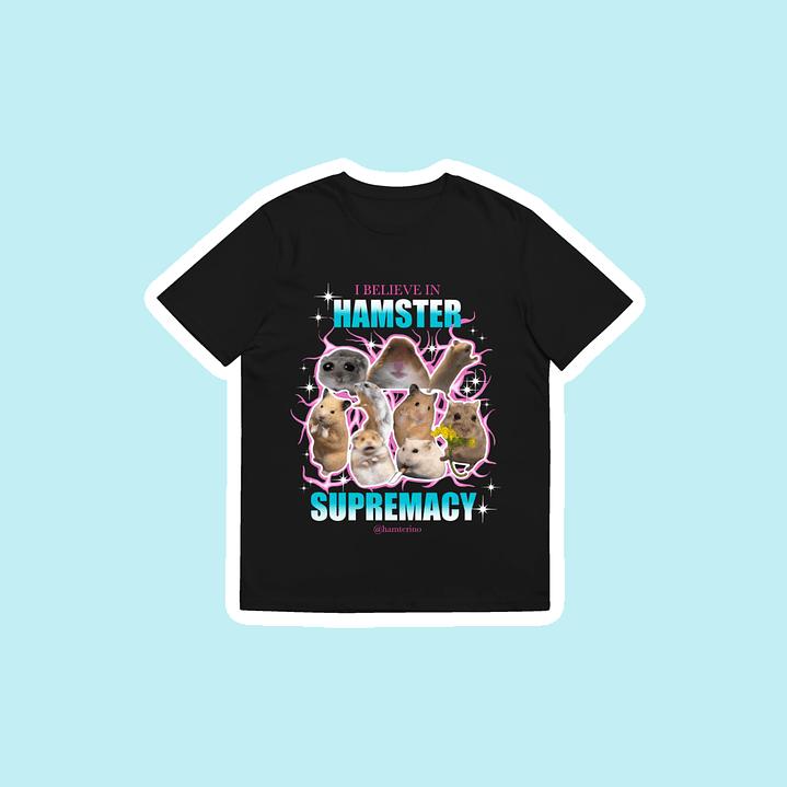 Polera Impresión DTF “Hamster Supremacy” 1