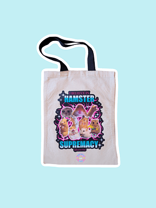 Bolsa Totebag Hámster supremacy