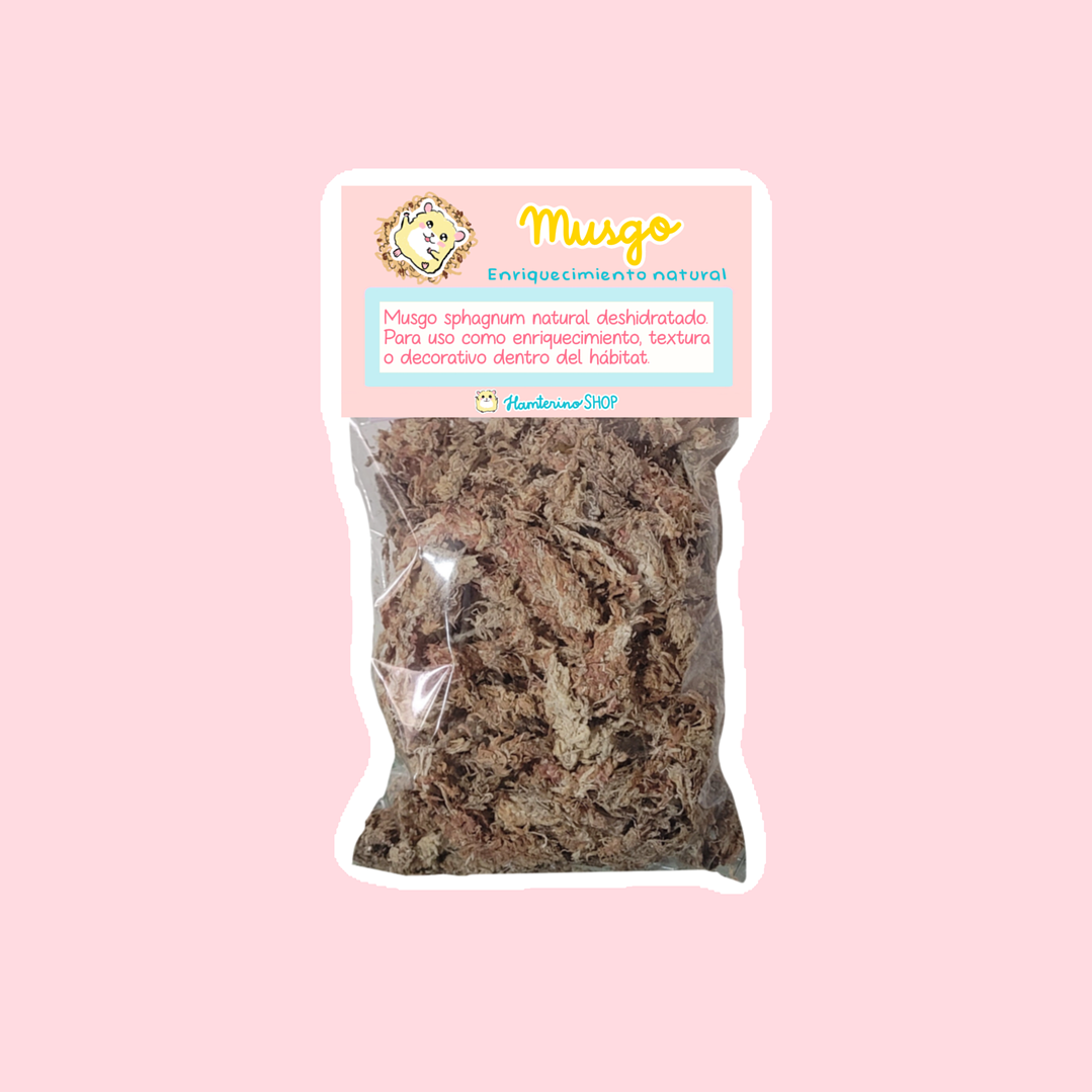 Sobre de textura Musgo Sphagnum 1