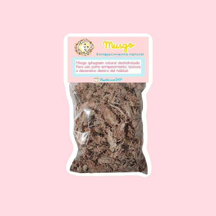 Sobre de textura Musgo Sphagnum 1