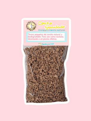 Sobre de textura Corcho granulado