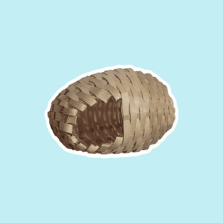 Refugio nido bambú 1