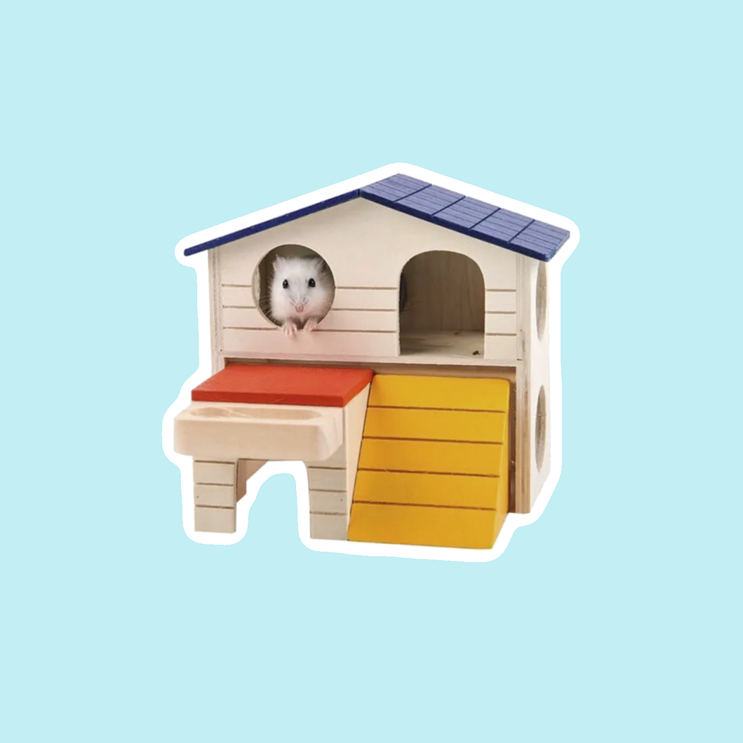 Casita madera 2 niveles 2