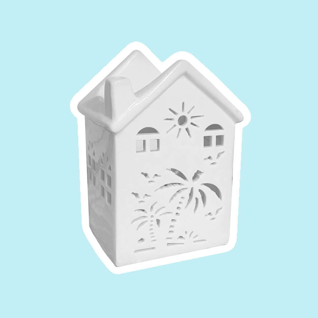 Refugio cerámica forma de casa 5