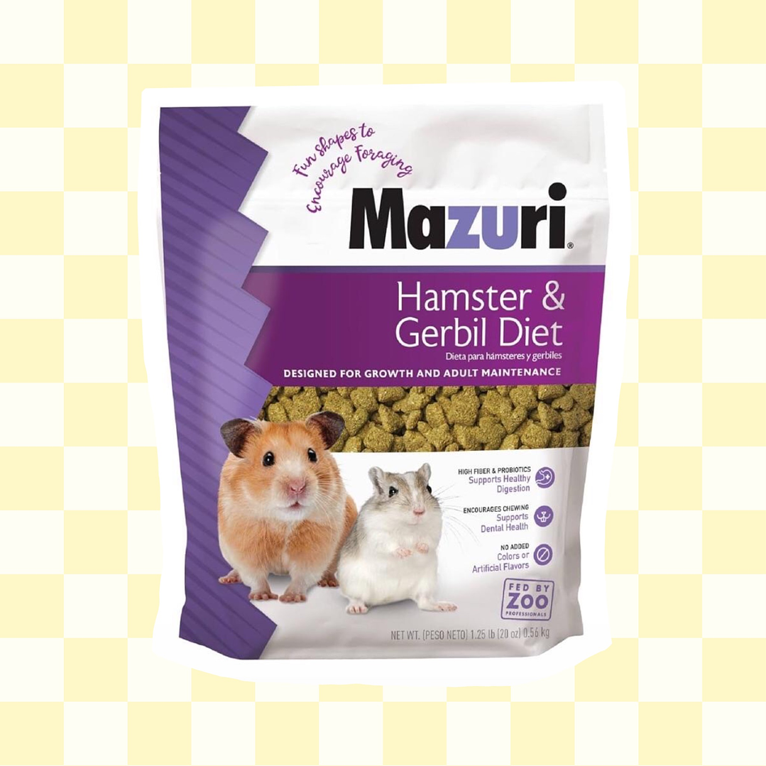 Pellet Mazuri Hámster & Gerbil 350grs 1