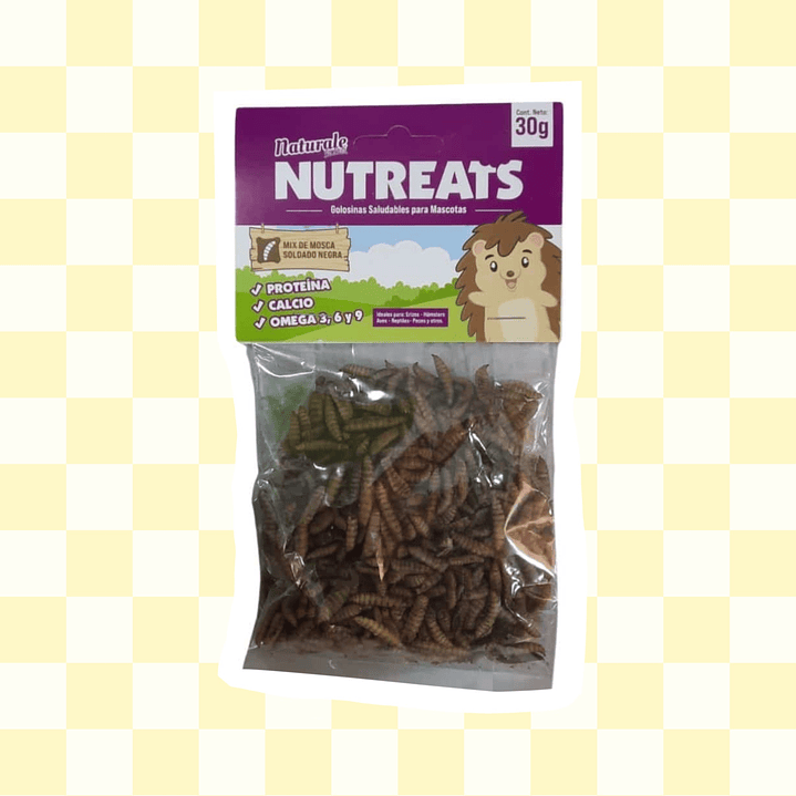 Larvas de Mosca Soldado deshidratadas 30 grs 1