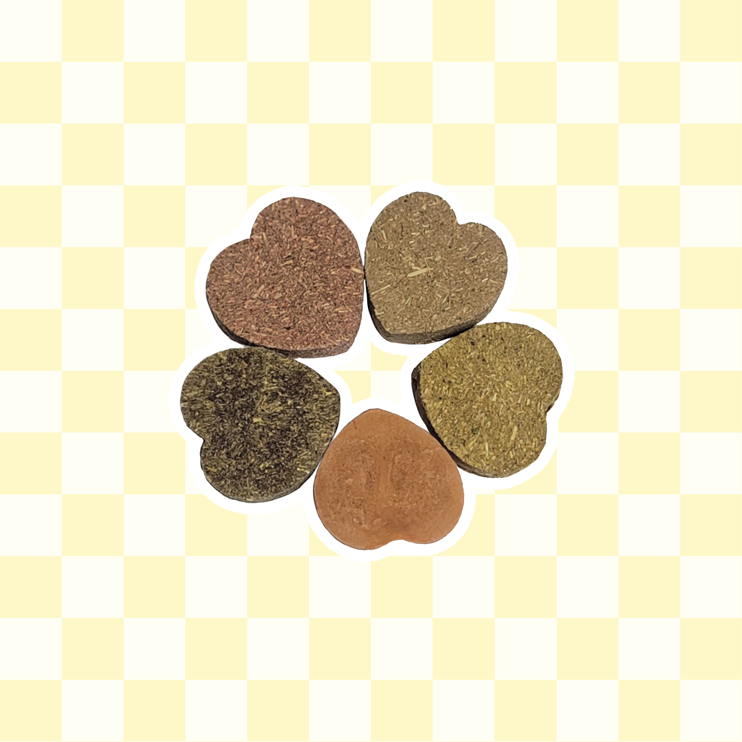 Pastelitos hierbas y flores 1